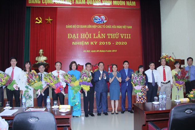 Đại hội Đảng bộ cơ quan Liên hiệp các tổ chức hữu nghị Việt Nam lần thứ VIII