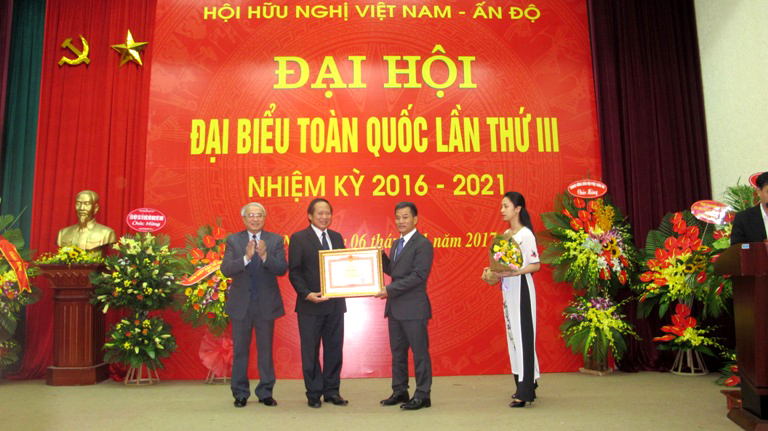 Đại hội đại biểu toàn quốc lần thứ III Hội hữu nghị Việt Nam - Ấn Độ
