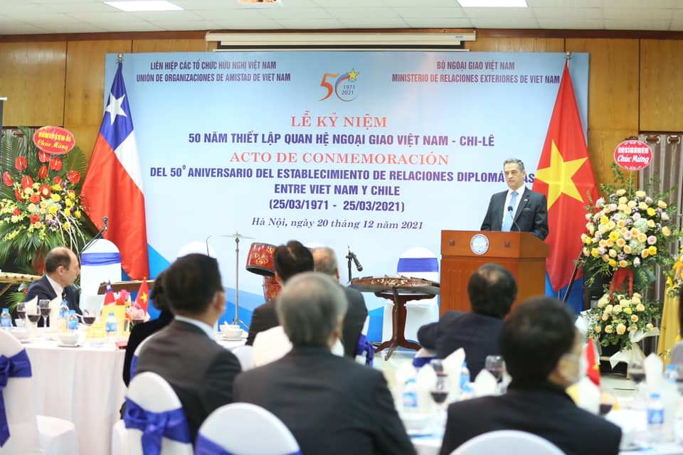Kỷ niệm 50 năm thiết lập quan hệ ngoại giao giữa Việt Nam và Chile