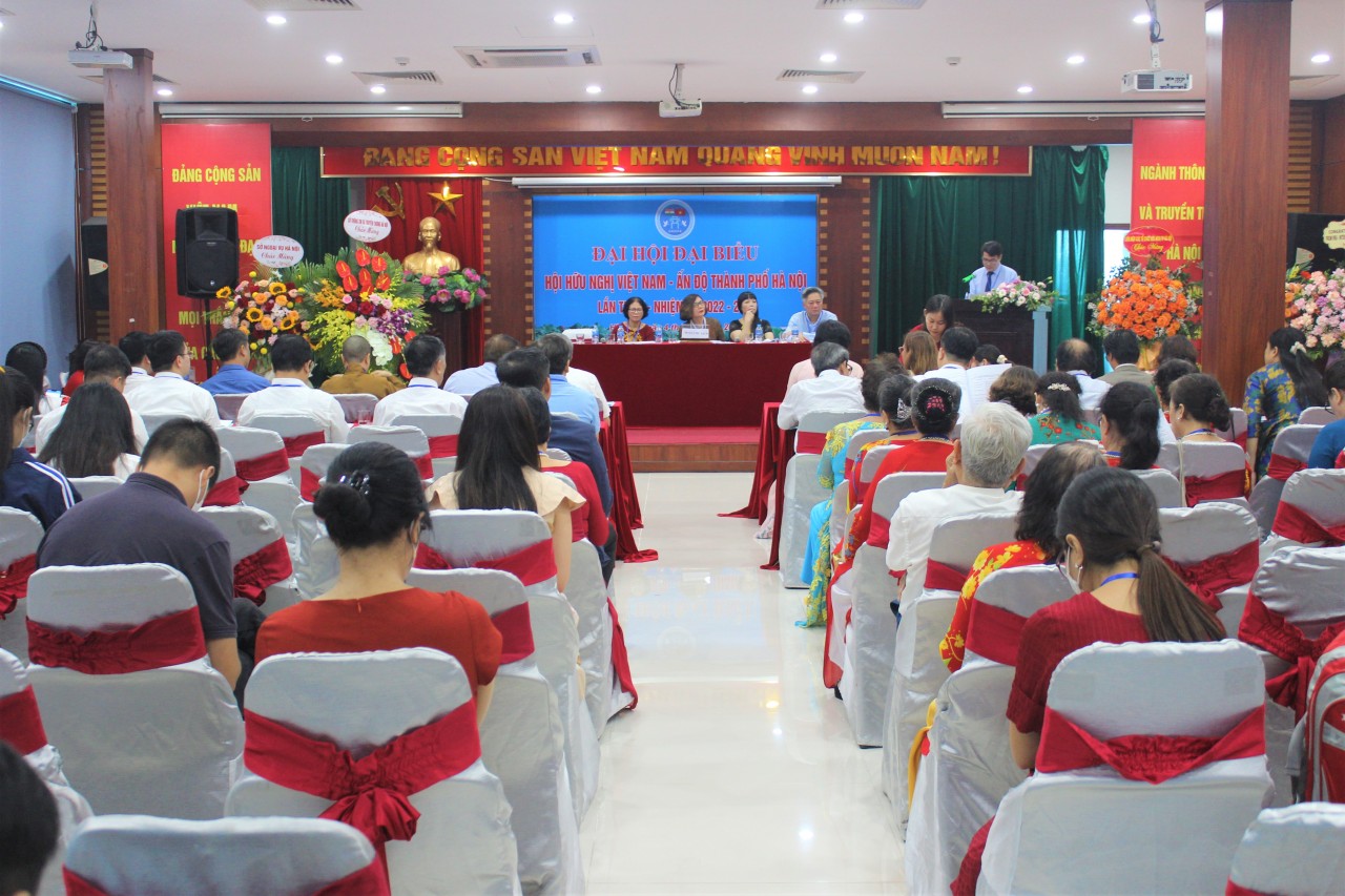 Bà Phan Lan Tú trúng cử Chủ tịch Hội hữu nghị Việt Nam - Ấn Độ TP Hà Nội nhiệm kỳ 2022 – 2027
