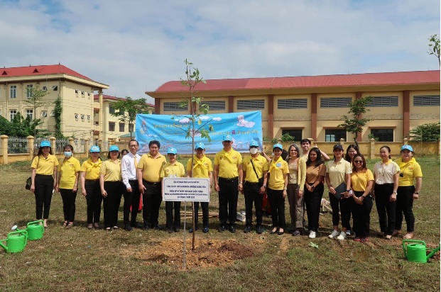 Thailand’s National Flower Trees Planted in Vinh Phuc Province