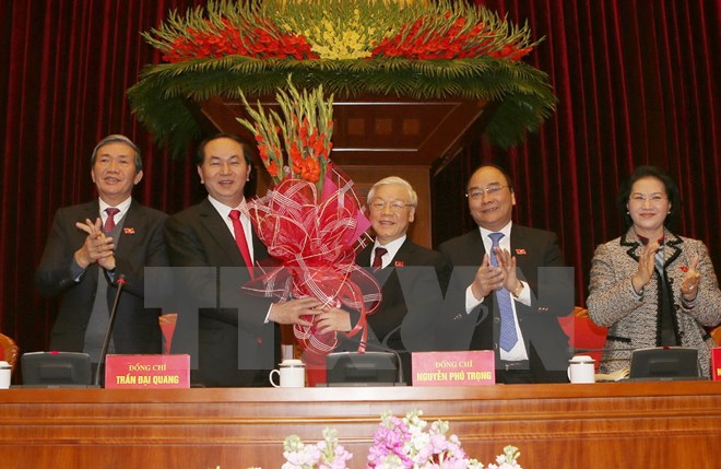 Đồng chí Nguyễn Phú Trọng được tín nhiệm bầu làm Tổng Bí thư khóa XII