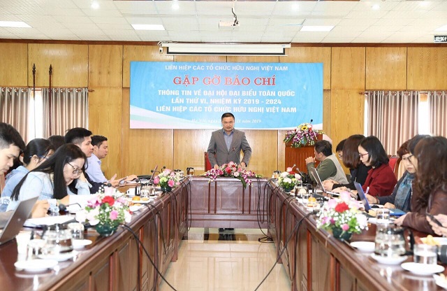 Đại hội đại biểu toàn quốc lần thứ VI Liên hiệp các tổ chức hữu nghị Việt Nam sẽ diễn ra ngày 5/12/2019