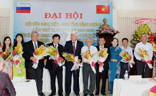 Hội hữu nghị Việt - Nga tỉnh Bình Dương: Vun đắp tình hữu nghị