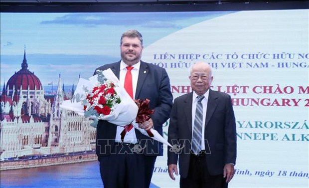 Gathering in HCM City marks Hungary's National Day