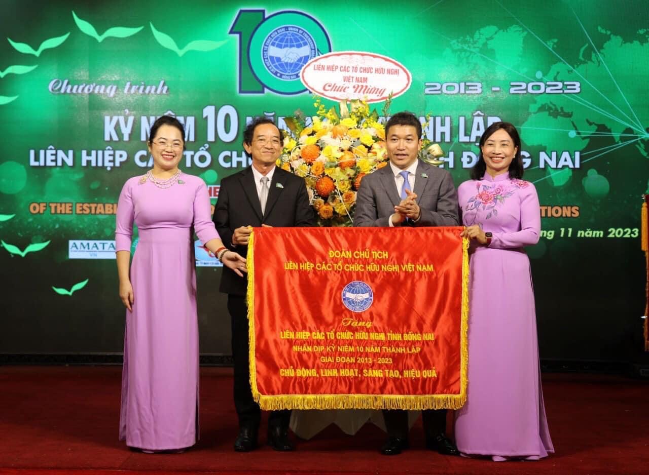 Liên hiệp các tổ chức hữu nghị tỉnh Đồng Nai kỷ niệm 10 năm thành lập