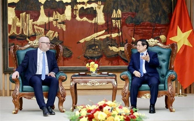 PM Pham Minh Chinh receives ITLOS President Tomas Heidar