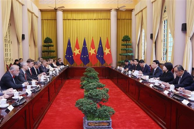 State President welcomes EU cooperation in digital transition, sustainable development