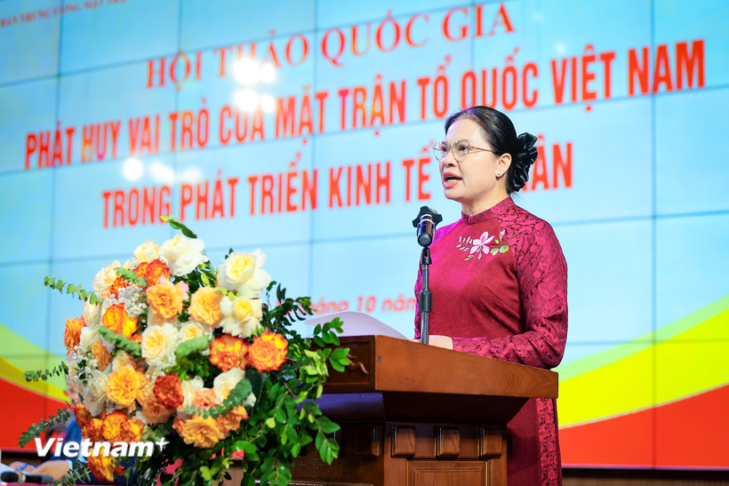 Mặt trận Tổ quốc Việt Nam là 'cầu nối' trong phát triển kinh tế tư nhân