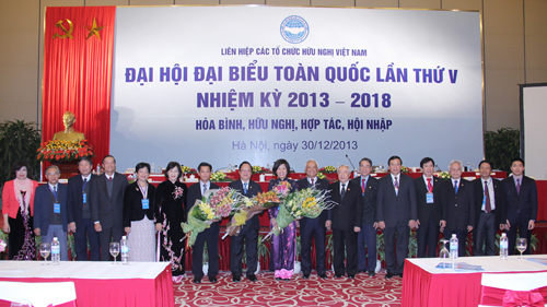 Đại hội đại biểu toàn quốc Liên hiệp các tổ chức hữu nghị Việt Nam lần thứ V