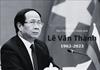 Tổ chức lễ tang Phó Thủ tướng Lê Văn Thành với nghi thức cấp Nhà nước